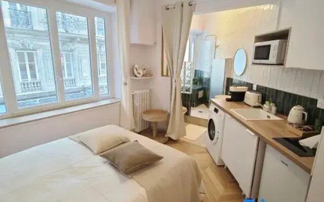 Opéra de Paris-5 Min Walk-Elegant studio 2 sleeper