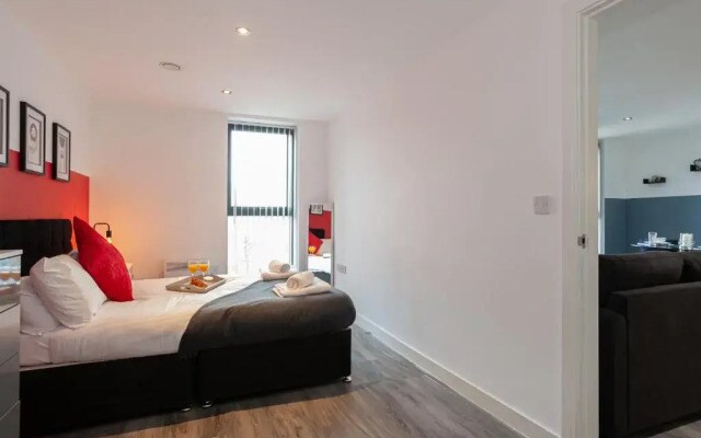 Stylish 1 bed Apt - Fallowfield - Free parking