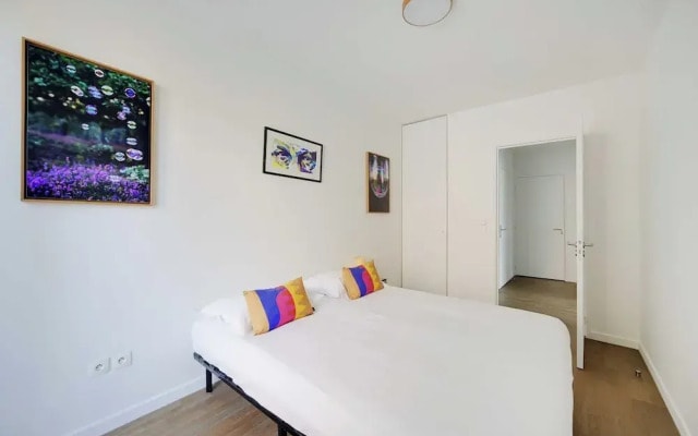 Charming Apartment - 2br-4p- Balcony- Malakoff