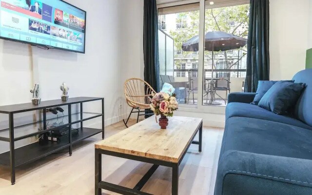 Beautiful Apartment -1br/4p- Boulogne