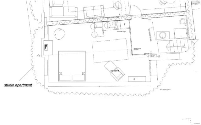 Studio Apartment San Marco 1825 fully sanitzd