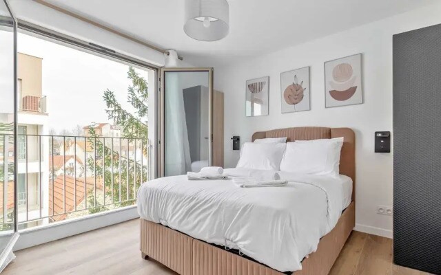 Bright apt With Balcony -6p-proche Disney/paris