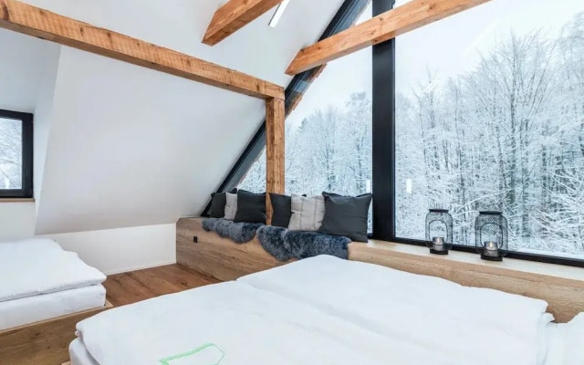 Villa in Celadna With Outdoor Cinema & Whirlpool