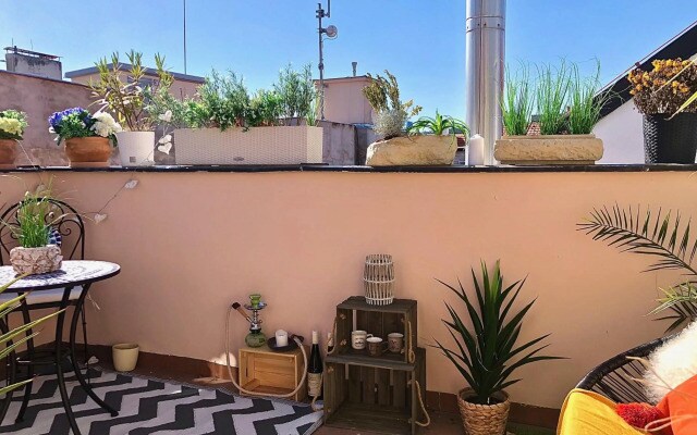 Duplex with quite terrace on Wenceslas sq.
