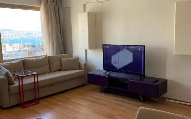 Renewed Apartment in Cihangir 2+1 Bosphorus View