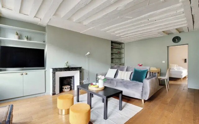 Chic Apartment -1br/4p- Haut Marais / Republique