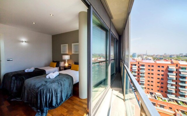 Victoria Diagonal Mar 1 Design Duplex Penthouse