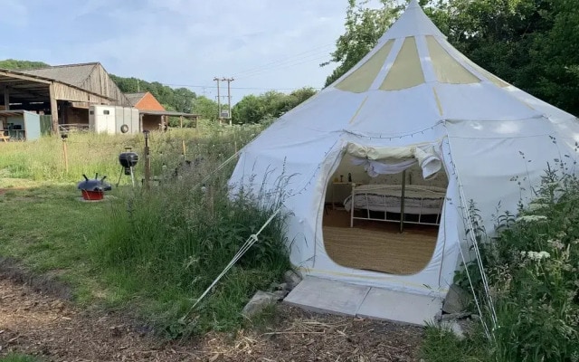 Stunning 1-bed Star Gazing Bell Tent Loughborough