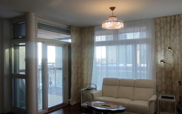 A luxurious aprtm with a sauna and terrace Netflix