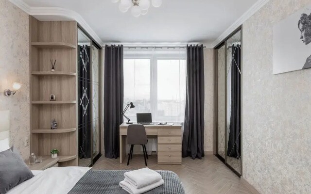 3-room apt with view of National Library
