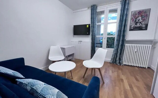 Superbe appartement 1 bedroom équipée 2P Parc des Princes