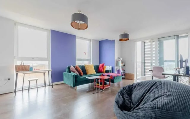 Quirky 1BD Flat W/gym & City Views Dalston!