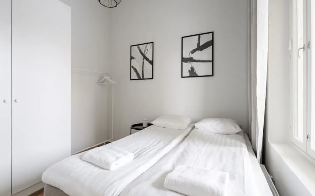 Spacious 2BR at Tammela Stadium - Sauna & Balcony