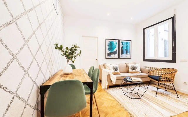2 BD apartment next to Atocha train station. Atocha