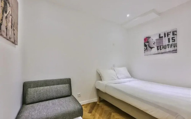 Modern and Peaceful Apartment - 1br/5p - Sentier