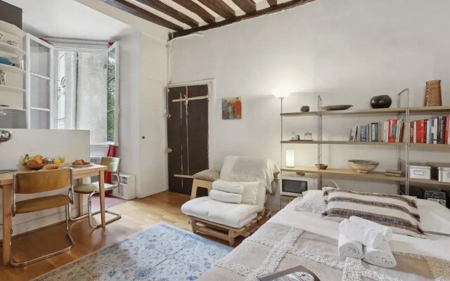 Chic 1BR by Châtelet & Louvre