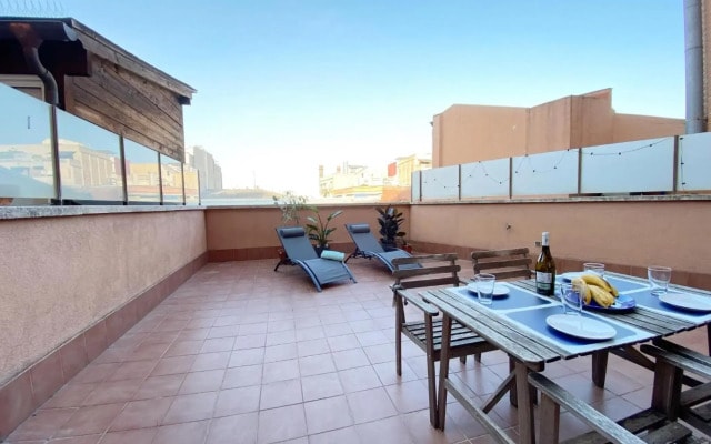 Terracotta terrace