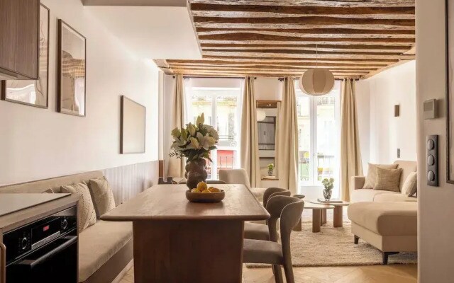 Chic A/C Central apt - 2bdr/6p - Faubourg s/ Denis