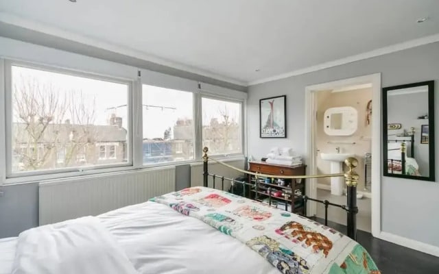 Spacious 1bed W/balcony, 15mins to Notting Hill