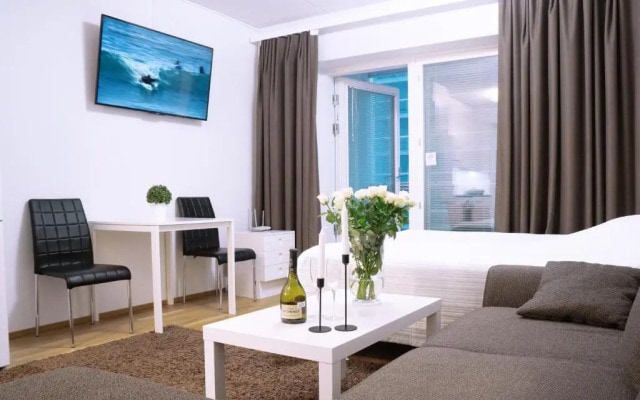 City center 1R studio with perfect view