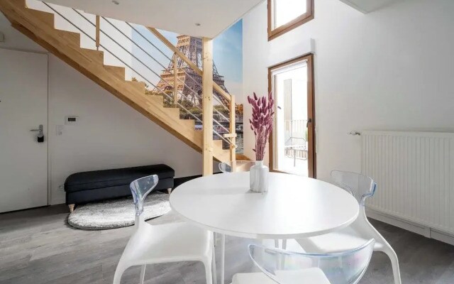 Modern Apartment -1br- 4P- Montreuil