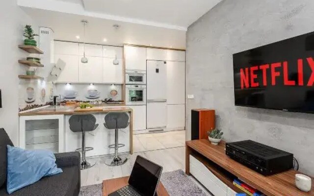 Lumina spacious apartments with parking in Warsaw