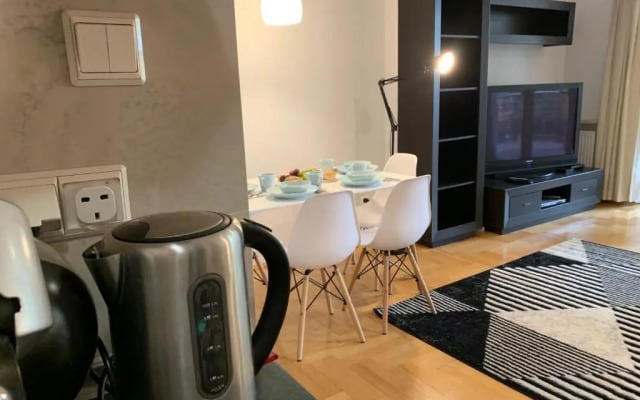 Modern 1BR flat in heart of Warsaw with parking