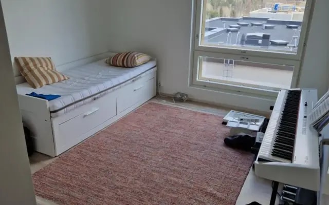 62m2 10th floor modern apartment with sauna and view
