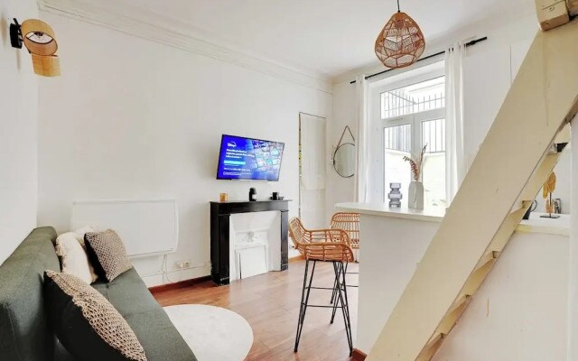 Charming Studio 1br/2p - Batignolles