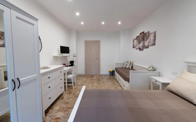 Casa Rosa Beige e Blu