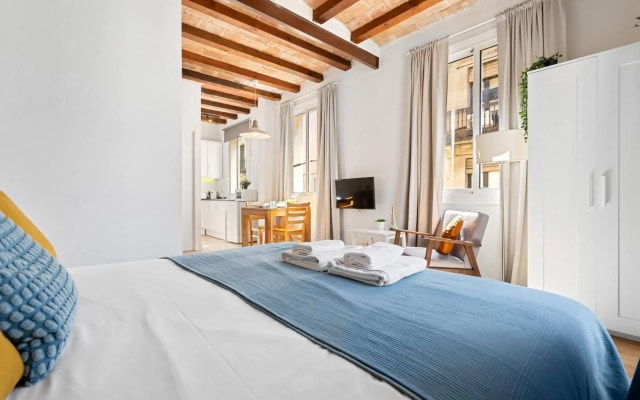 Lodging Apartments Barceloneta Beach Studio 32