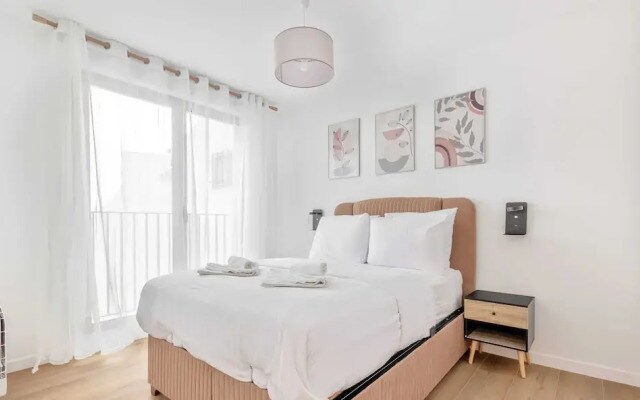 Pleasant apt With Balcony -6p-proche Disney/paris