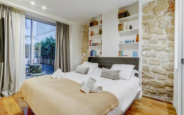 Jardin Priv Gorgeous 3 Bed House in Le Marais