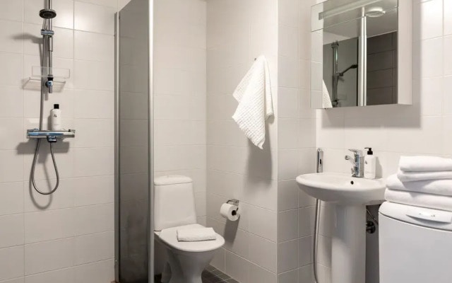 1br apartment with balcony by university