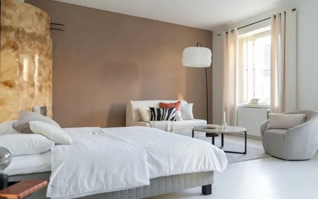 Studio for 4 people next to Areena