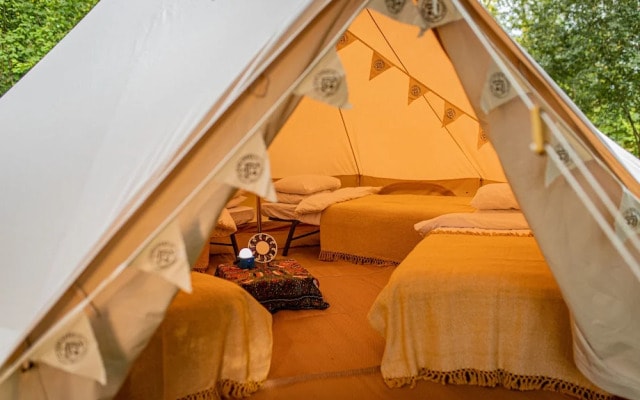 Nine Yards Bell Tents at The Open