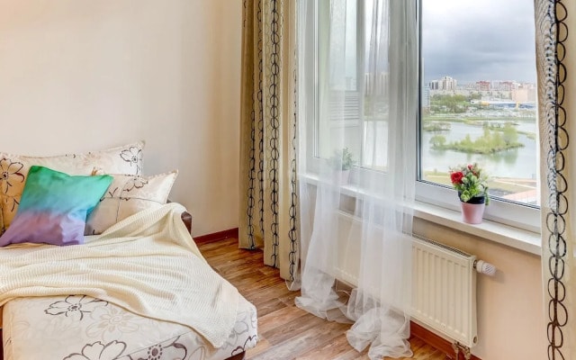 Apartment Vesta with a park view