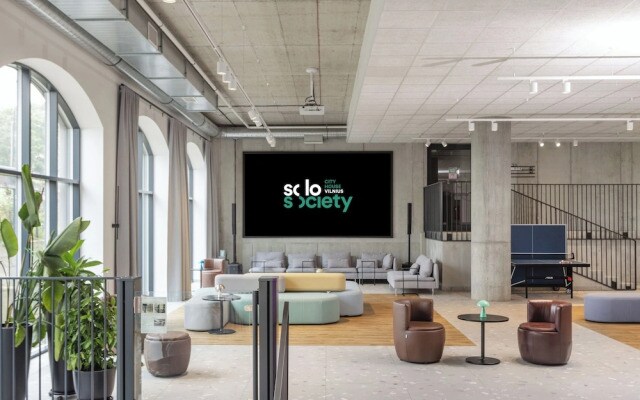 Solo Society Hybrid Hotel Vilnius