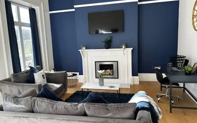 2 Bedroom Apartment kitchen and bathroom