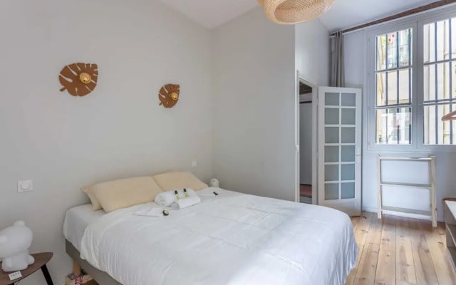Bright 1-bedroom Flat, 2min From Saint-paul Metro