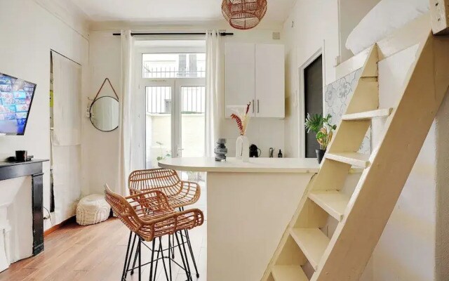 Charming Studio 1br/2p - Batignolles