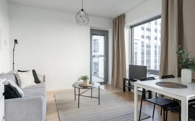 New 1BR Home with Balcony next to Railway Station