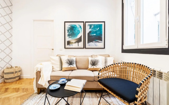 2 BD apartment next to Atocha train station. Atocha