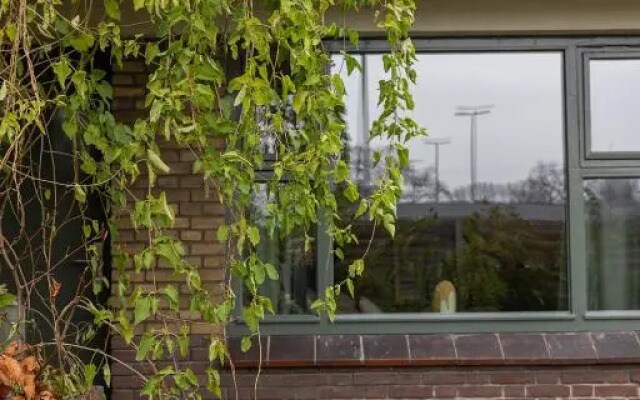 De oude slaght- luxe suite met buitensauna