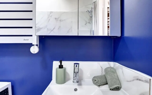Chic 1BR Steps from Montorgueil