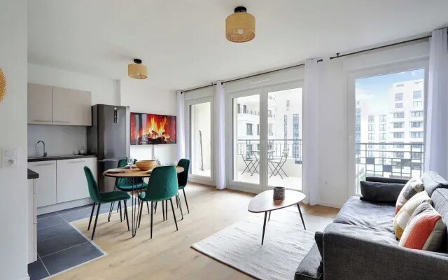 Modern Apartment - 2br/4p - Saint-ouen sur Seine