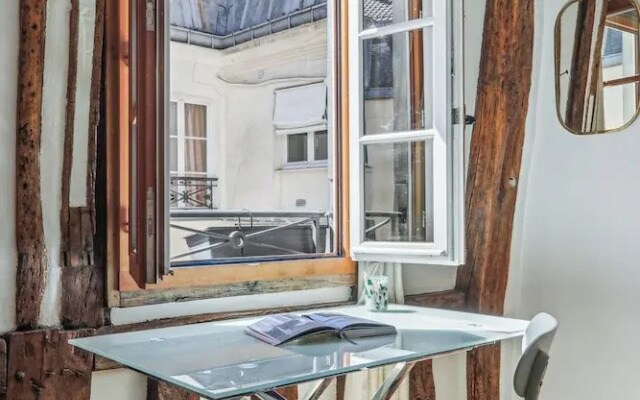 Stylish 1BR - Walkable to Opera & Louvre