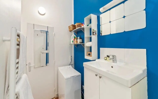Homely 1BR Apartment for 2 in Pigalle