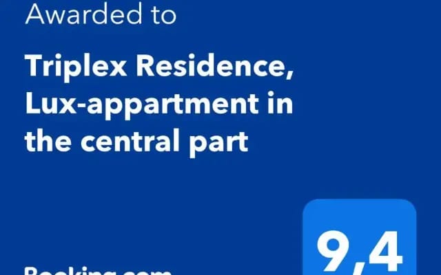 Triplex Residence, Lux-appartment in the central part