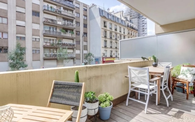 2 people apartment terrace by Weekome